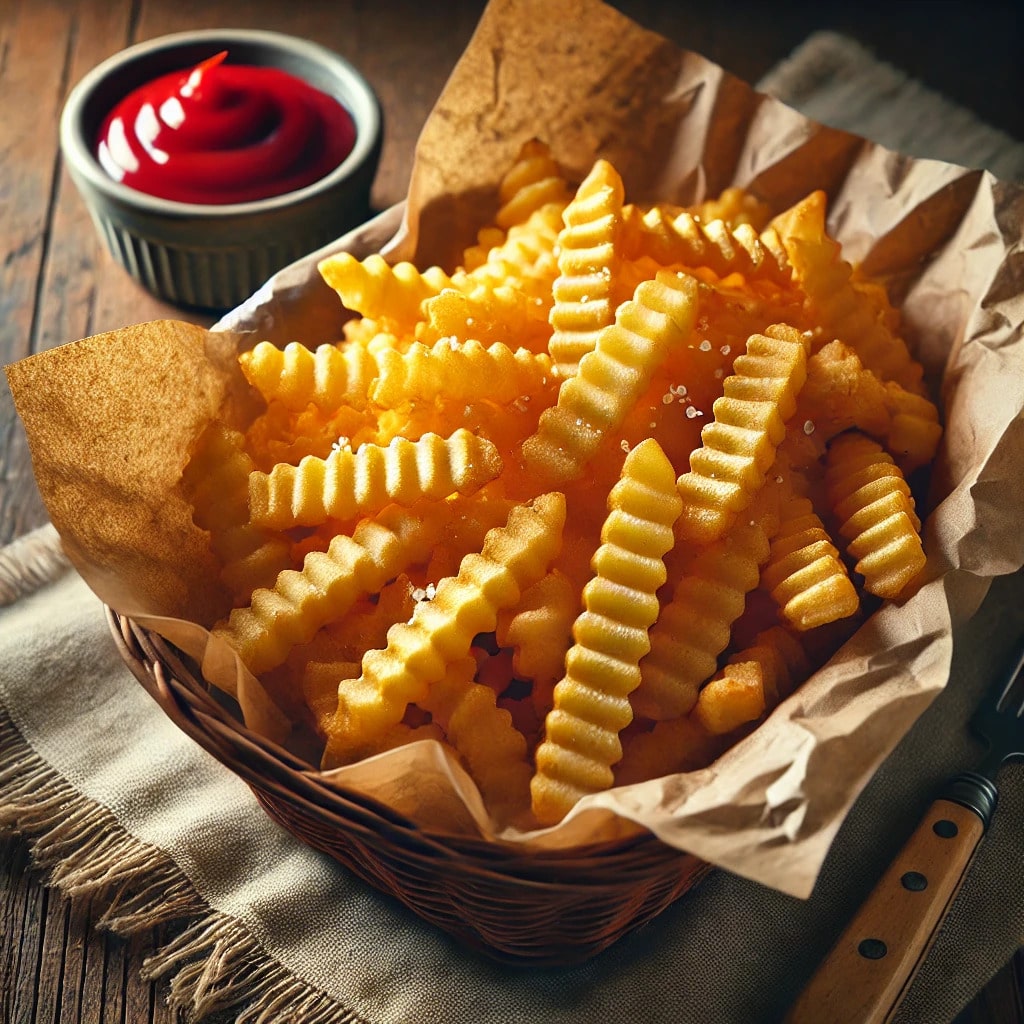 Crinkle Cut Fries-min