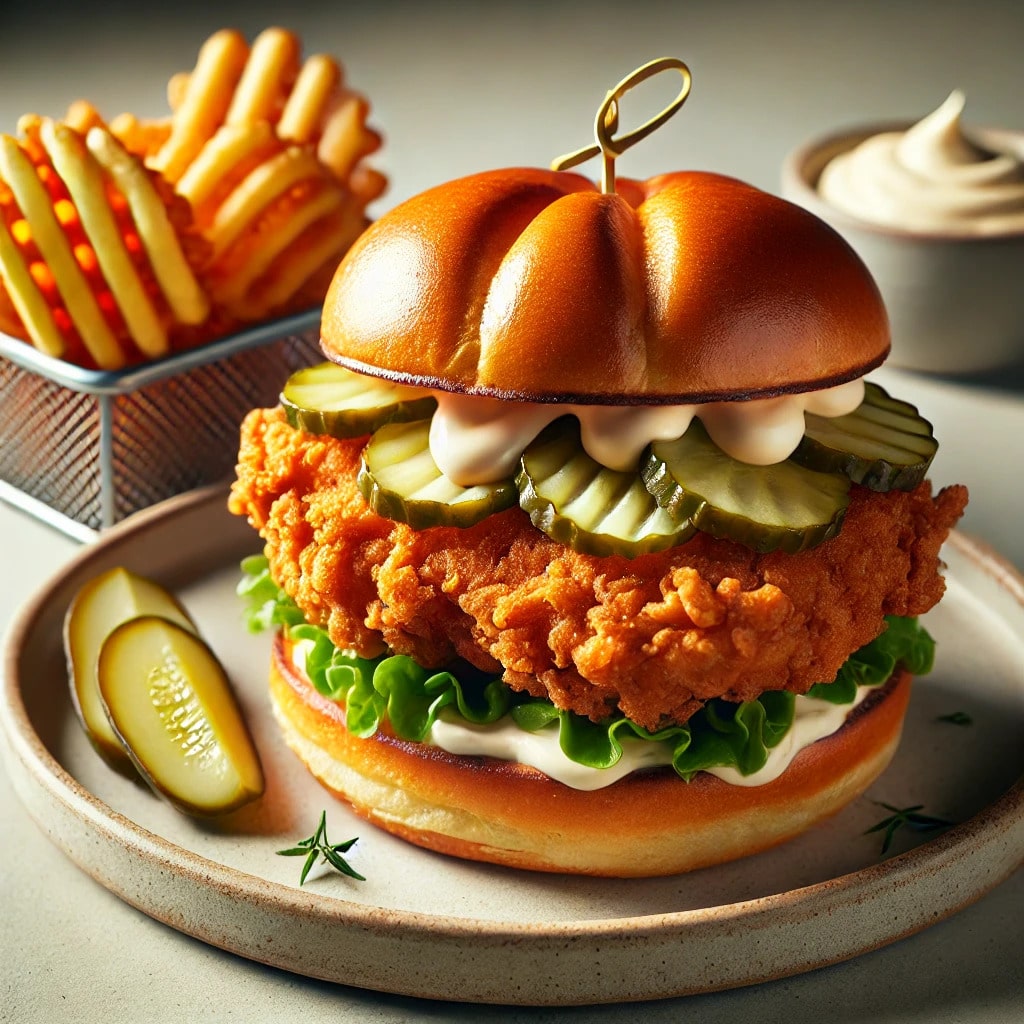 Crispy Chicken sandwich-min
